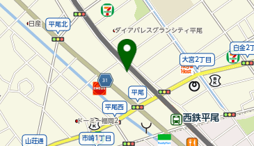 セイワパーク平尾2丁目の地図画像