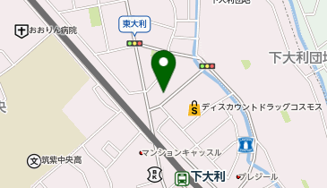 セイワパーク東大利の地図画像