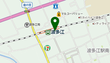 セイワパーク波多江の地図画像