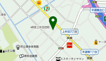 セイワパーク上牟田3丁目の地図画像