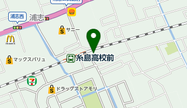 セイワパーク糸島浦志の地図画像