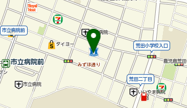 セイワパーク上荒田町の地図画像