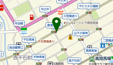 セイワパーク西千石の地図画像