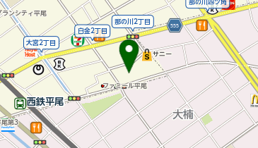 セイワパーク那の川の地図画像