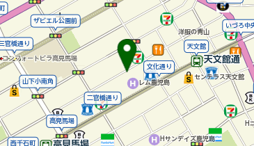 セイワパーク天文館にぎわい通り前の地図画像