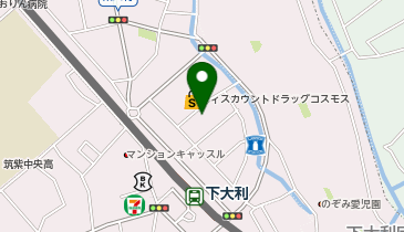 セイワパーク東大利2丁目の地図画像