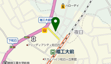 セイワパーク福工大前駅前の地図画像