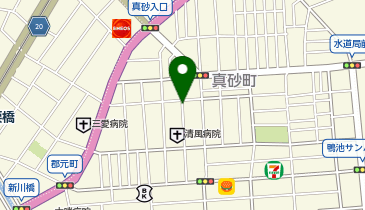セイワパーク真砂町4(軽専用)の地図画像