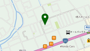 セイワパーク高田4丁目の地図画像