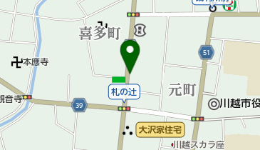 SANパーク川越喜多町1の地図画像