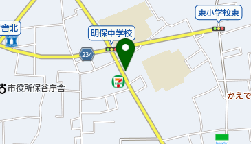 SANパーク西東京東町2の地図画像