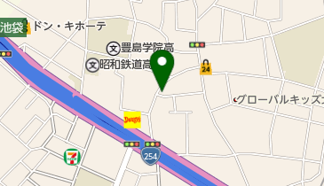 SANパーク池袋本町3の地図画像