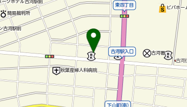 SANパーク古河2の地図画像