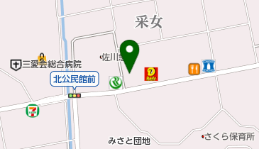 SANパーク三郷2の地図画像