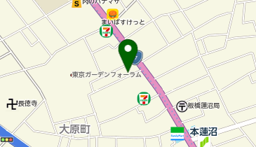 SANパーク板橋大原町1の地図画像