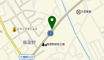 ECOパーク風渡野1の地図画像