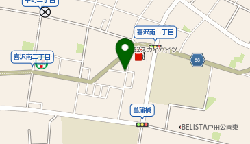 SANパーク戸田喜沢南1の地図画像