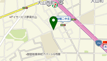 SANパーク板橋幸町1の地図画像