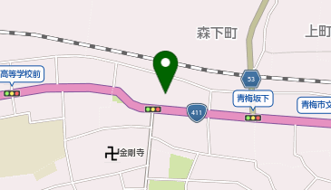 ECOパーク青梅森下町1の地図画像