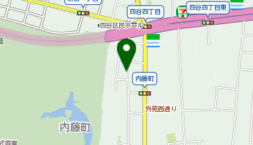 SANパーク新宿内藤町1の地図画像
