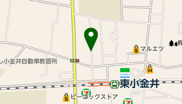 SANパーク東小金井1の地図画像