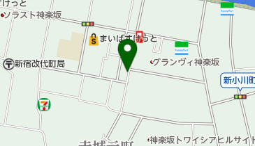 SANパーク西五軒町1の地図画像