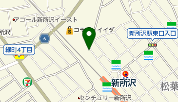SANパーク新所沢1の地図画像