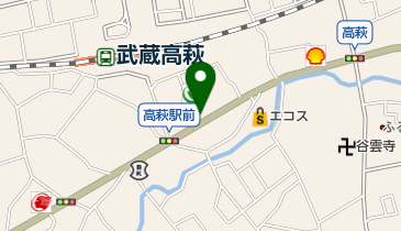 SANパーク日高1の地図画像