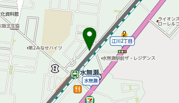 Park1st.水無瀬駅前の地図画像