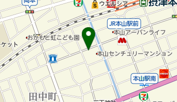 田中町2丁目コインパーキングの地図画像