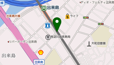 出来島第1コインパーキングの地図画像