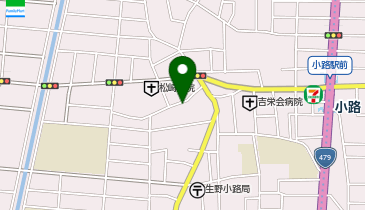 小路2丁目コインパーキングの地図画像