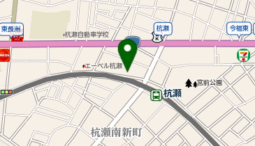 ヨッテ杭瀬北コインパーキングの地図画像