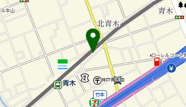 青木コインパーキングの地図画像