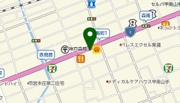 本庄町2丁目コインパーキングの地図画像