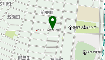 【予約制】特P 【縦列2台駐車可】《名古屋球場 徒歩4分》Crecer(クレセール)駐車場 の地図画像