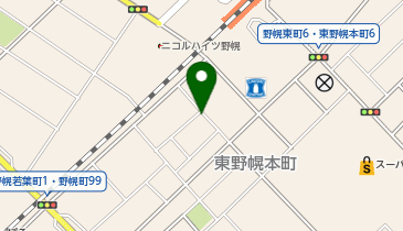 【予約制】特P 東野幌本町4-14駐車場Aの地図画像