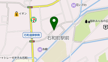 【予約制】特P 石和町駅前12-3付近駐車場の地図画像