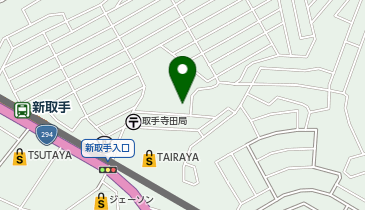 【予約制】特P 《軽自動車》【北側】新取手1-8-14駐車場の地図画像