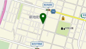 【予約制】特P アヴェニール新地町駐車場の地図画像