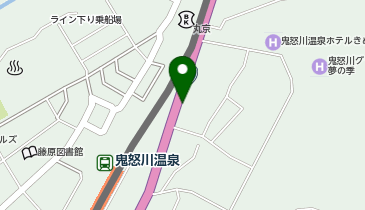 【予約制】特P 鬼怒川温泉大原1051駐車場の地図画像