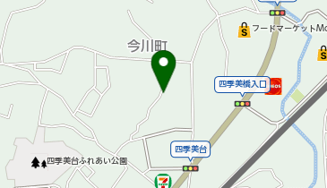 【予約制】特P 四季美台31-43駐車場の地図画像