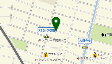 【予約制】特P 大樹寺二丁目駐車場の地図画像
