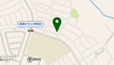 【予約制】特P 高屋高美が丘8-9-6駐車場の地図画像