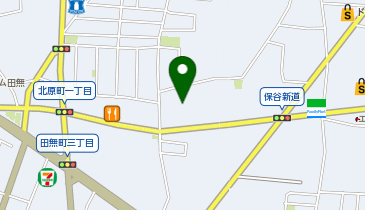 【予約制】特P 【左側】北原町1-26-3駐車場の地図画像