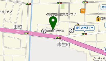 【予約制】特P 【8:30-12:00/15:00-20:00】康生通西4丁目59駐車場の地図画像