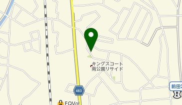 【予約制】特P 上地1-50-2駐車場(King's Court 南公園リサイド前)の地図画像