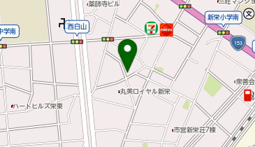 【予約制】特P 新栄2-30-18-2駐車場の地図画像