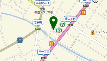 【予約制】特P 《軽・コンパクト》中2-13-4駐車場の地図画像