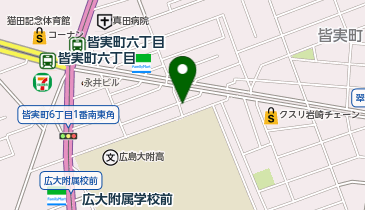 【予約制】特P 【軽・コンパクト】皆実町5-18-18駐車場の地図画像